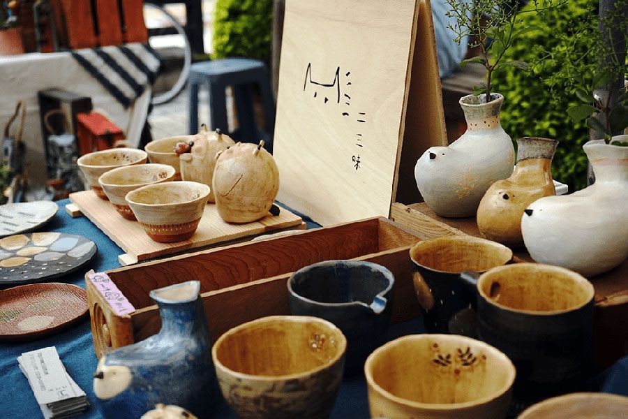 二三味 出席市集【好好手感微笑市集】紀州庵文學森林@2019/4/21