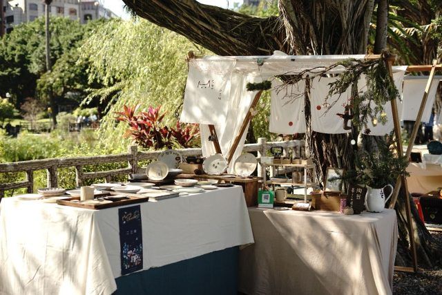 二三味出席《好好手感微笑市集 - 池畔的聖誕行旅》台北國父紀念館，2023/12/9~10